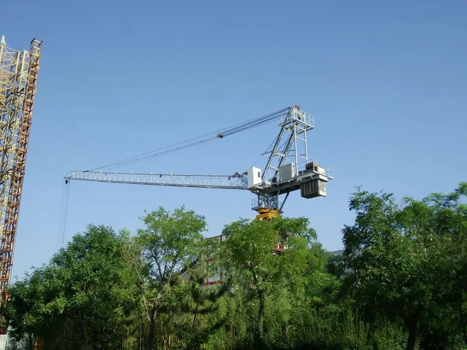 Hot Sale QTD80 6T Luffing Tower crane