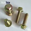 ANSI B12 Class 5 8 10 Steel Black Oxide Zinc Plating Hex Flange Bolt