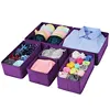 2017 SUPERSEPTEMBER fabric underwear bra cardboard storage drawers divider