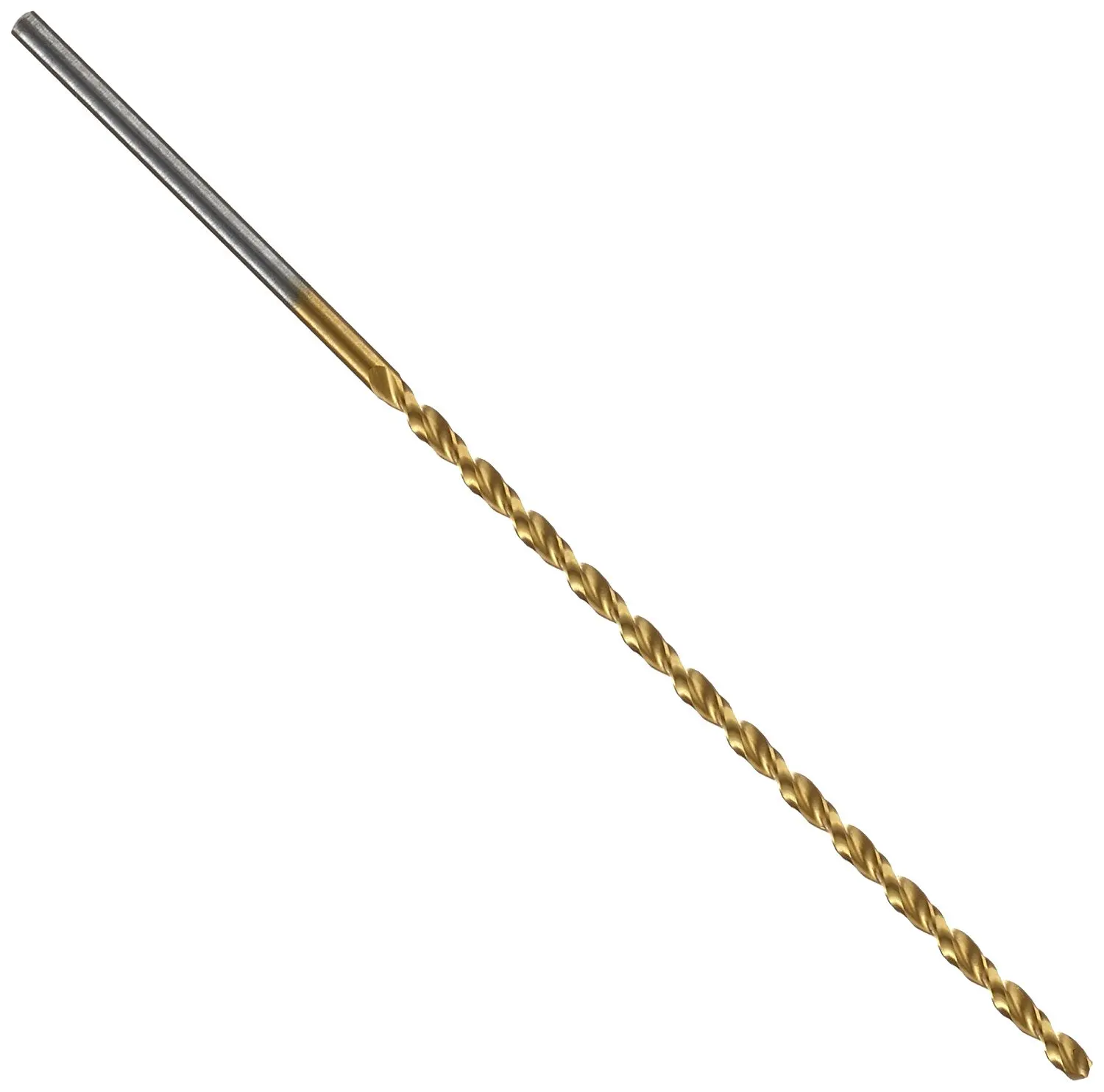 Precision Twist Taper Length Drill Parabolic #1 135 Deg HSS self-centering split point L 6 1//8 Flute 3