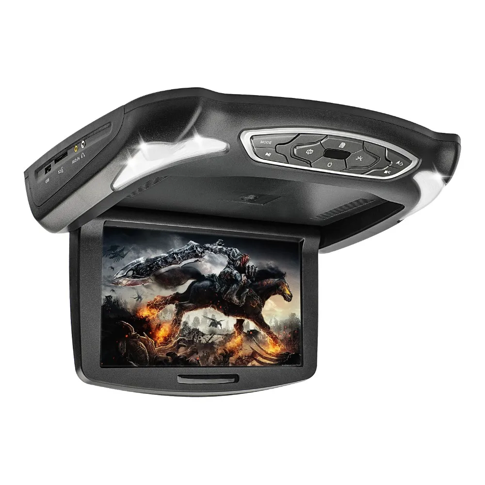 Roof Mounted 10.1 Inch Universal Car Lcd Dvd Cd Player Support Usb Sd
