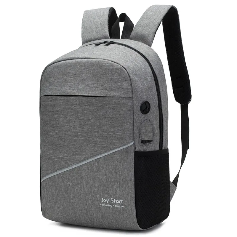 Men Travel Laptop Backpack Polyester Casual School Bookbag Set For ...