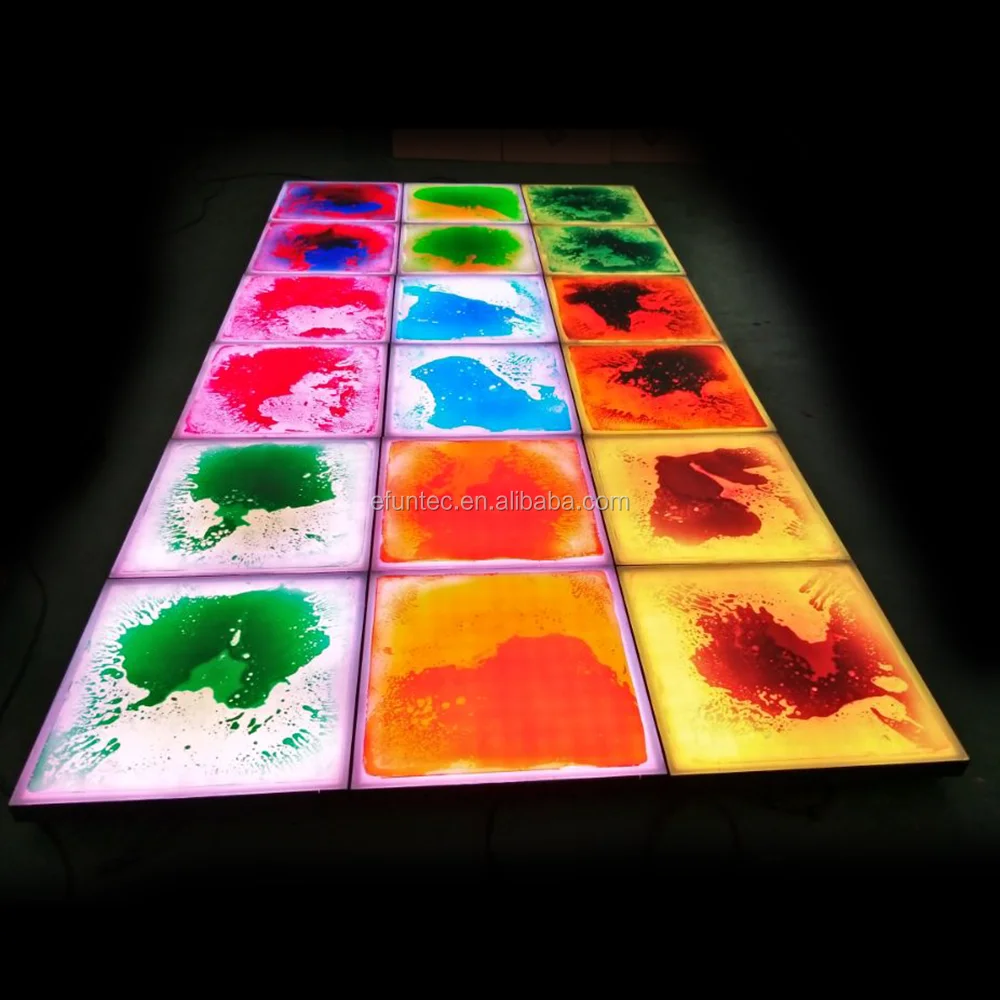 Ce Ul Approval Custom Color 3d Interactive Dance Flooring Led
