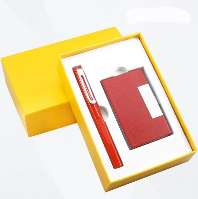 Office Stationery Leather Notebook Business Gift Set With Bottle Buy