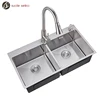 Easy Operation Install Inlay Stainless Steel Kitchen Sink In Sink Dishwasher