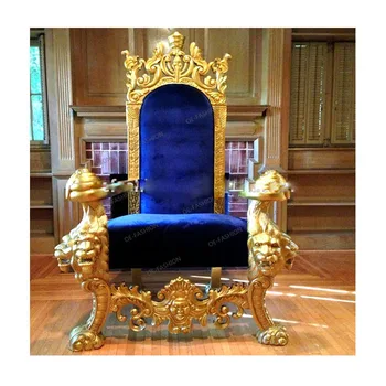 Oe-fashion Luxury Cheap Gold Throne Chairs,Wholesale King Throne Chair