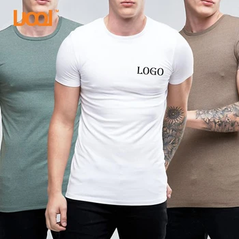 plain white t shirt muscle fit