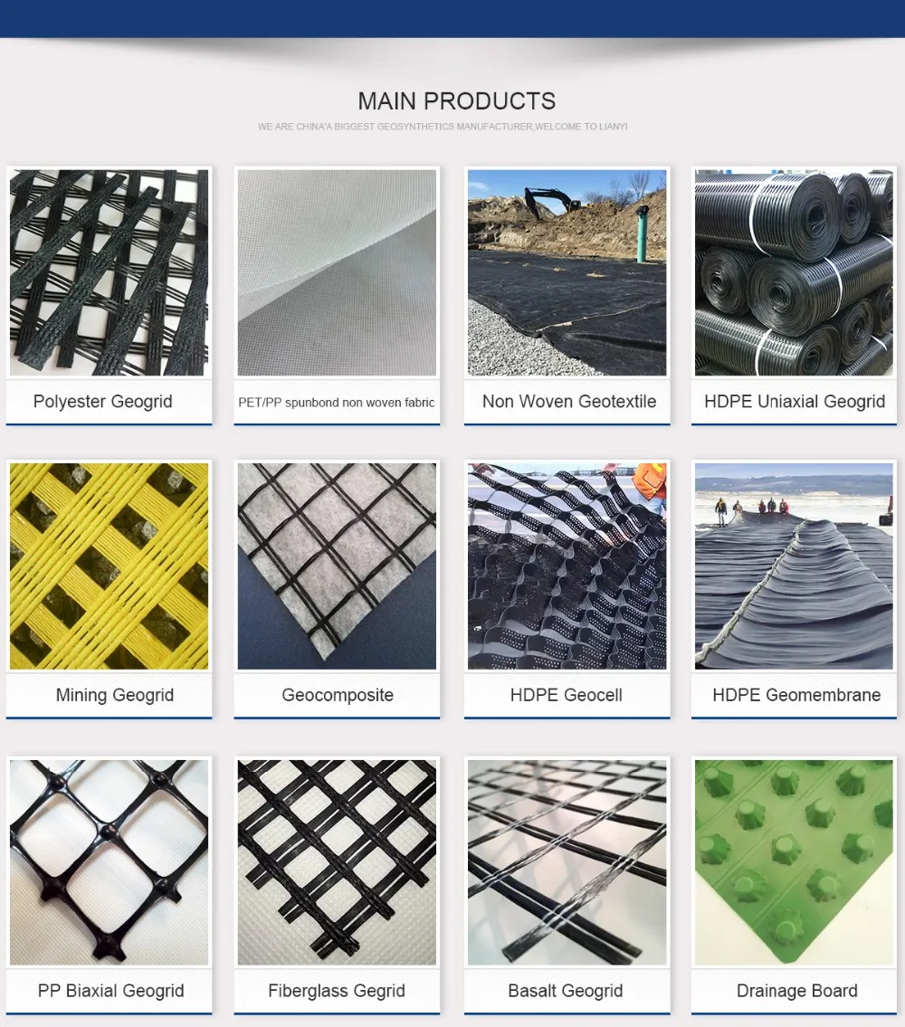 Steel Plastic Composite Geogrid for subgrade stabilization