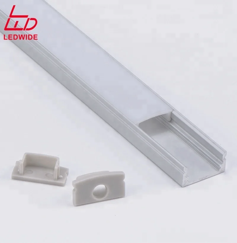 Surface Mounted Led Light Aluminium Profile For Led Strips Diffuser,Led Extruded Aluminium Channel