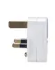New design 3 pin brass flat connector waterproof electrical plug with great price
