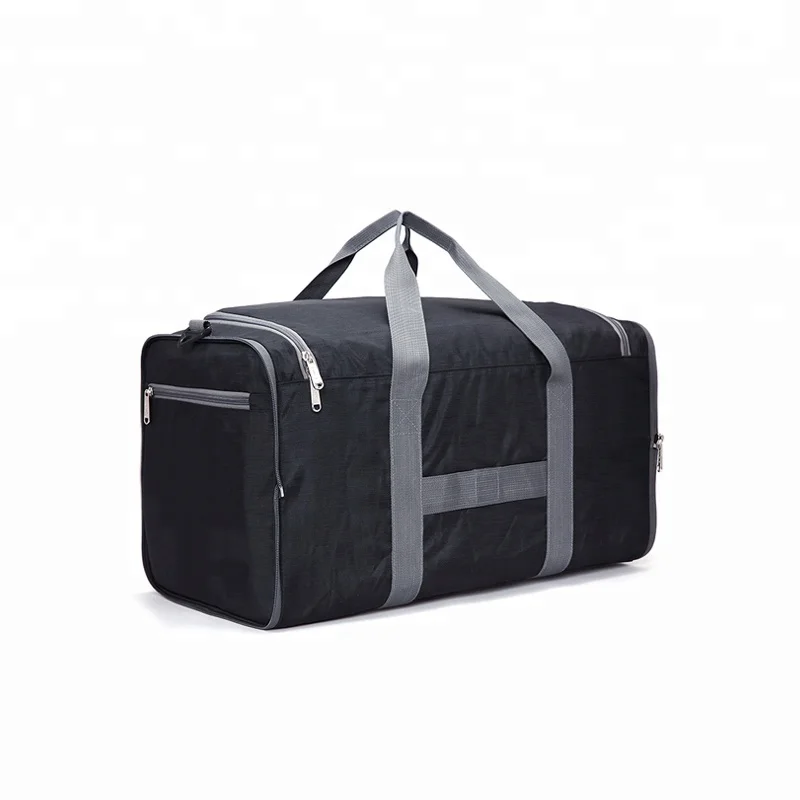 Promotional Large Capacity Outdoor Waterproof Nylon Plain Duffel Bag