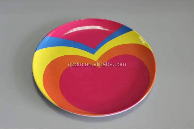 Plastic Melamine Dinner Plates For Kids