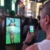 lcd advertising screen moving light box backpack billboard advertising prices