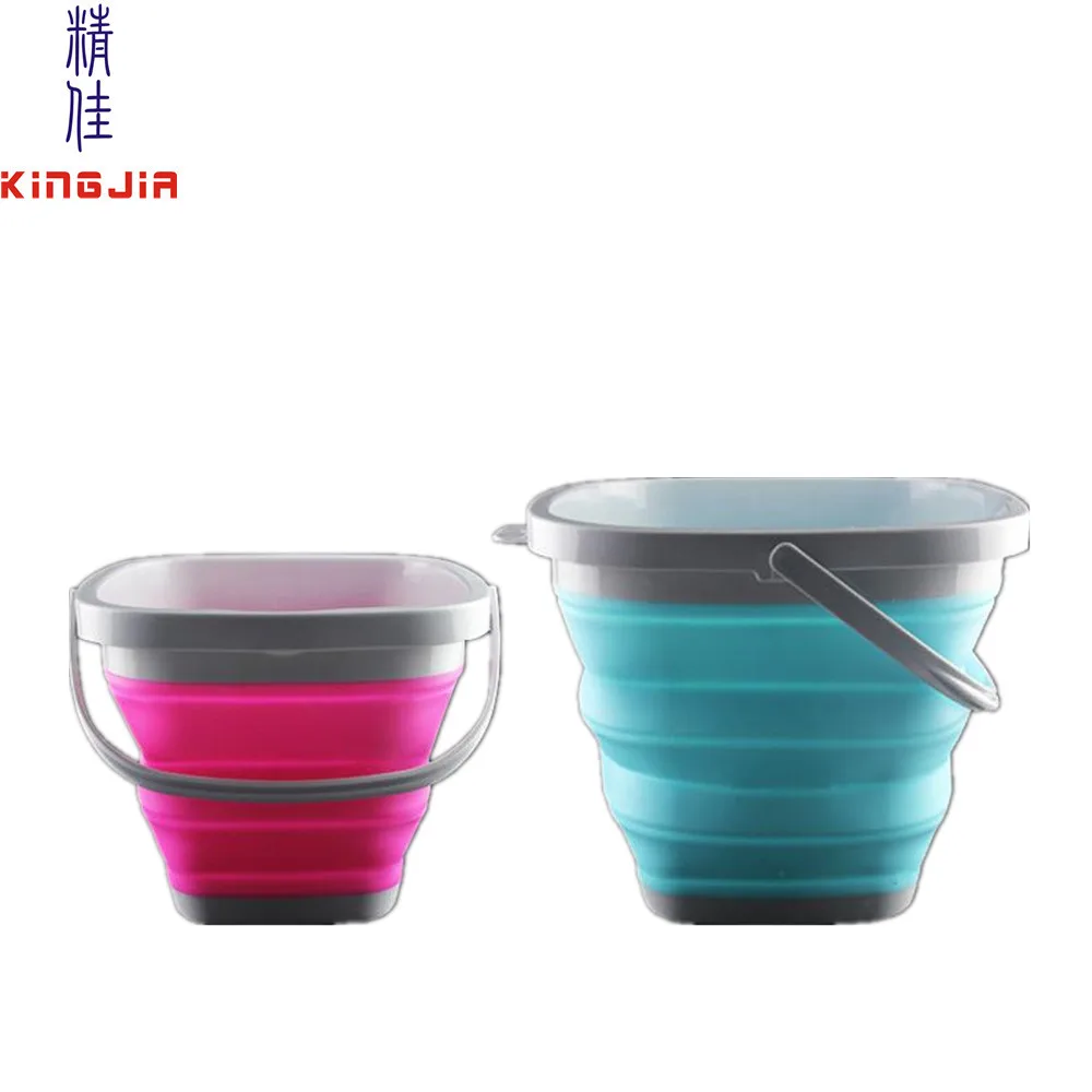 Silicone Water Folding Bucket Collapsible Silicone Rubber Foldable