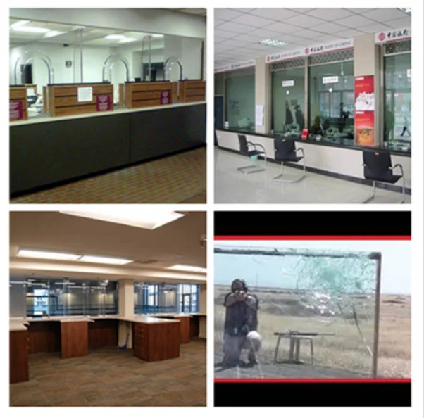 bullet proof glass used