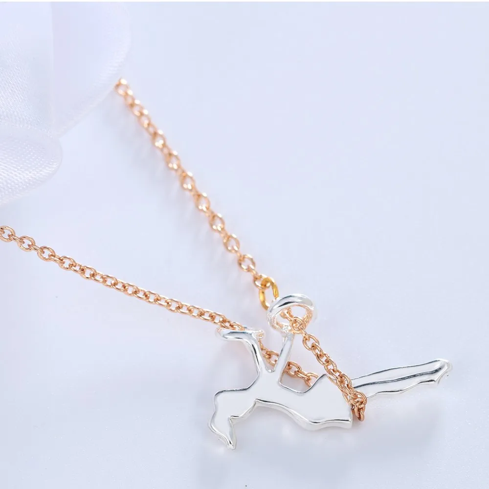 Cake Cute Girl Swing Statement Necklaces for Women Girls Necklaces & Pendant 