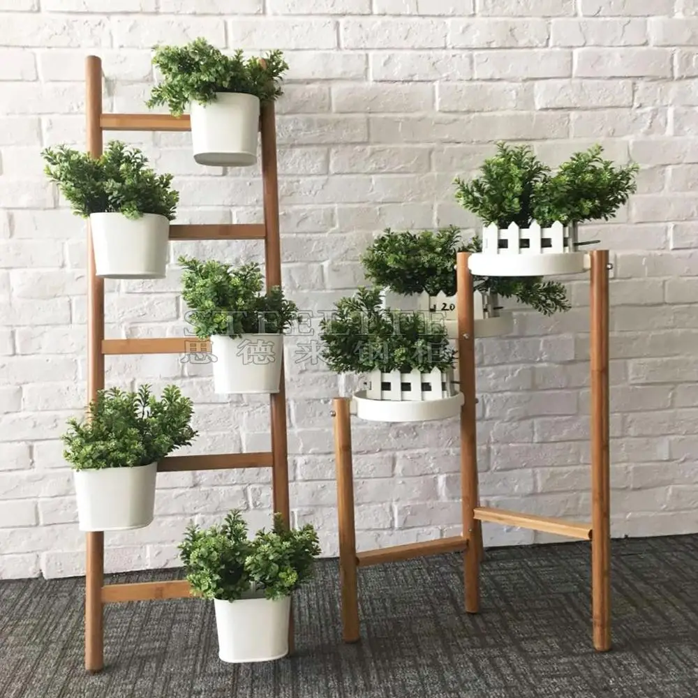 New Design Wooden 5 Tiers Display Flower Racks Buy Display Flower
