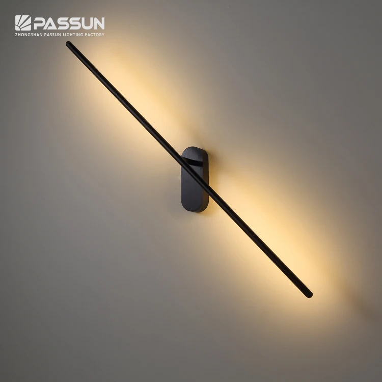 Simple modern adjustable wall mounted lights indoor flexible led decorative wall lamp