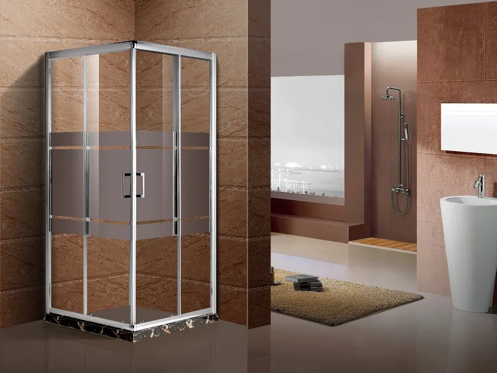 Aluminum Frame Sliding Shower Door With Hardware Buy Shower Door