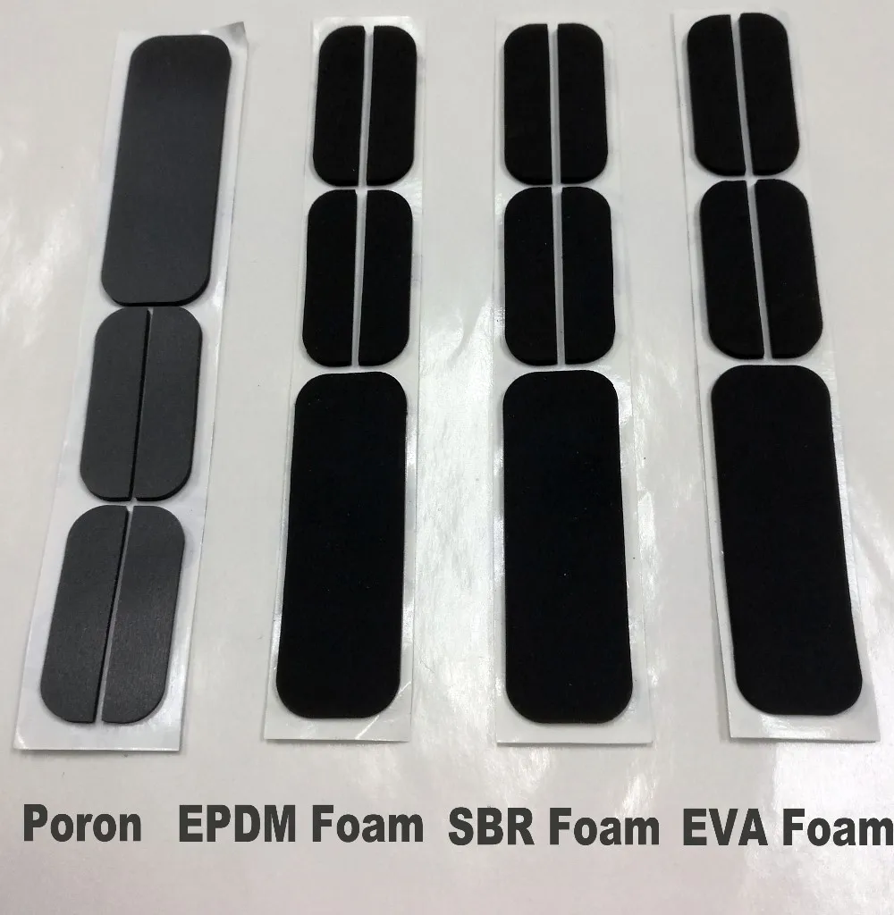 Single Or Double Sided Adhesive Eva Neoprene Rubber Cushion Foam Sheets