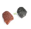 Decorative Volcanic Rock for aquarium fish tank, red and black larva stone