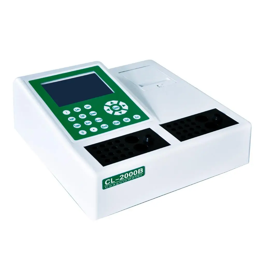 automated 2 channel blood coagulometer analyzer CL2000B