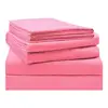 Home Textile Hypoallergenic Moisture Absorption Machine Washable Green Color Cotton Comforter Cover Set