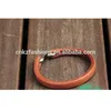 Leather cord 6 mm thick X10MM wide materials bracelet accessories wholesale china