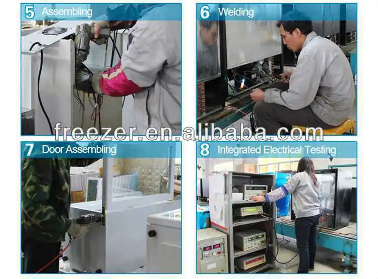 Commercial beverage display cooler