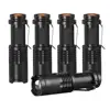 Military Grade Waterproof Adjustable Focus Linterna Glare Led Flashlight Long Range Anti-Skidding Design Body Led Torch Light
