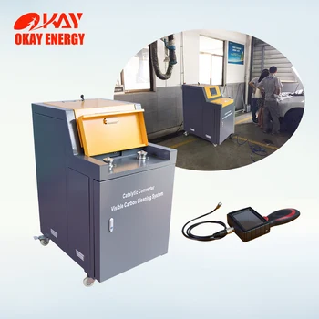 Auto Repair Workshop Catalytic Converter Dpf Carbon Cleaning Machine View Catalytic Converter Cleaning Machine Okay Energy Product Details From Okay