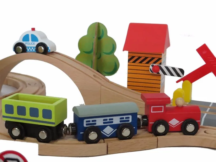 Preschool Kids Safety Playground Railway Toy Train-69pcs - Buy ...