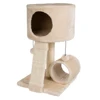 Small Sisal Board Scratching Post Cat Tree With Playing Toy