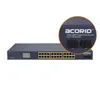 Original Place High Power 1000Mbps 24 Port PoE Switch used by Access with LCD Screen