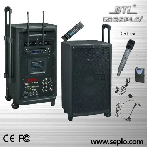 Hot Sale !!! Wireless Pa System / Professional Wireless Amplifier Pa