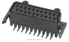 21 pin Scart Socket Mini Scart TV Connector HRC-021VP-09 RGB Electronic Right Angle Connector