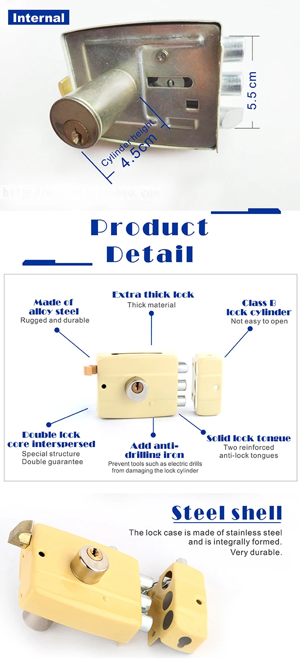 Door Handle With Feet Rim Lock Parts Night Latch Buy Rim Lock Parts
