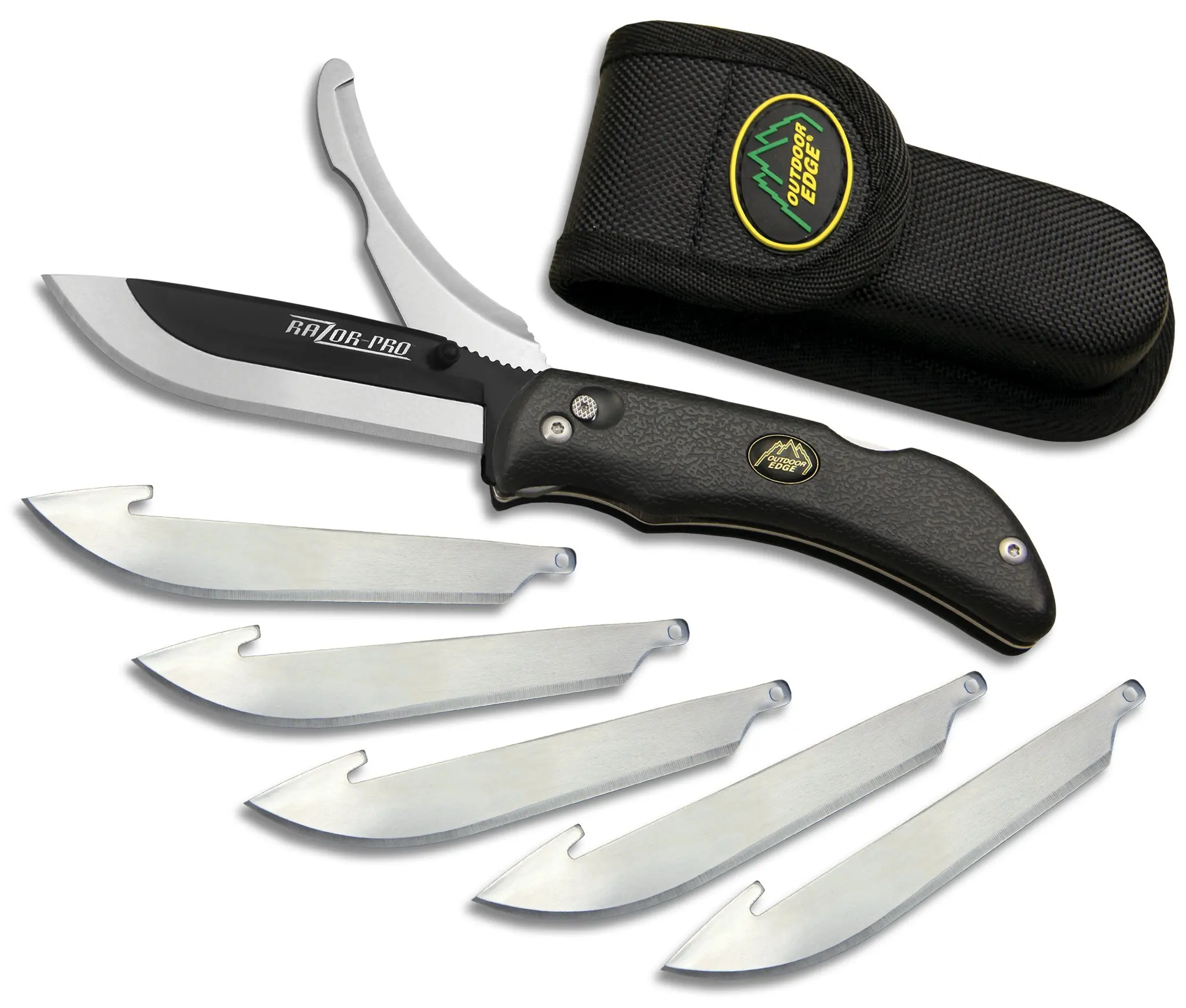 Buy Outdoor Edge RazorPro, RO-10, Replaceable Razor Blade Hunting Knife