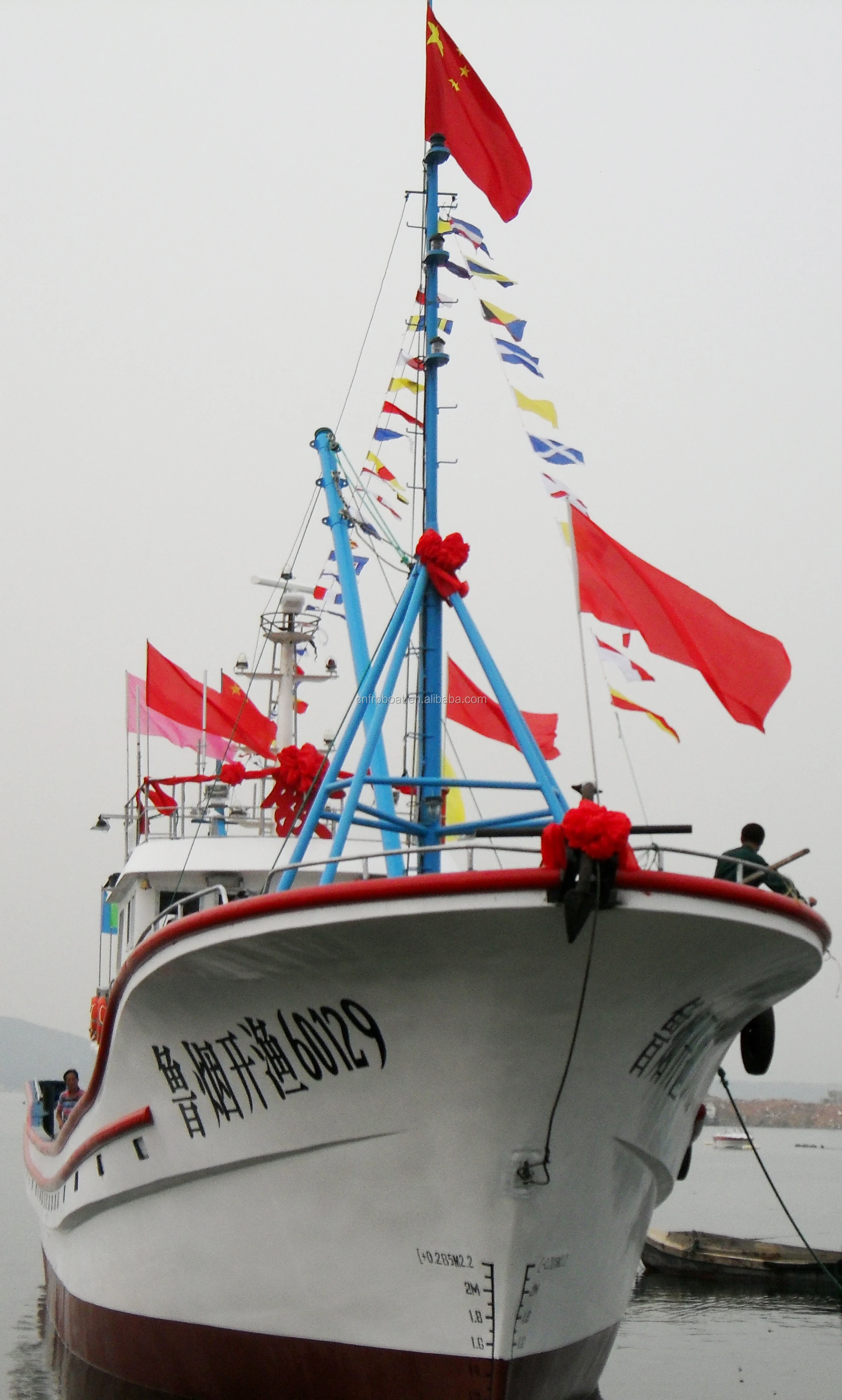 source 108 ft china shipyard deep sea commercial fishing trawler