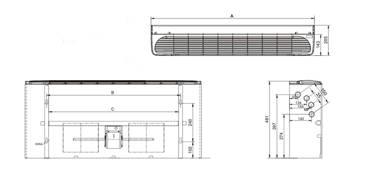 Venta Al Por Mayor De Bajo Ruido De Agua Fría De Aire Acondicionado