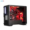 Hot Selling Desktop Computer mini Box M-ATX Back Line Side Water Cooling Computer case