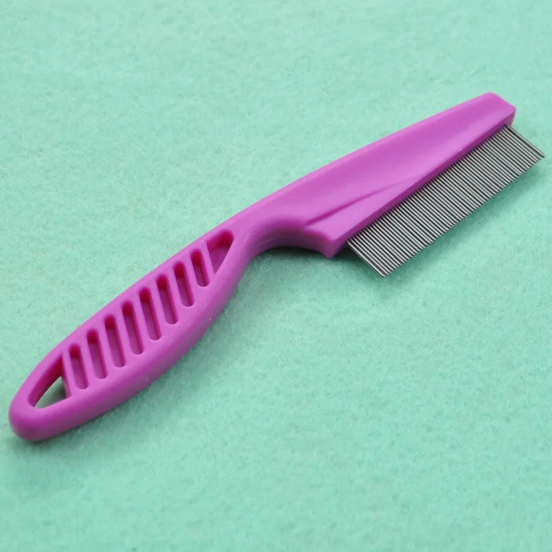 Stainless Steel Pp Pet Flea Comb Dog Flea Treatment Dog Tick Remover