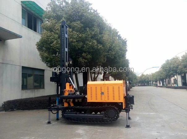 crawler type water borehole drilling machine KW180(180m depth)
