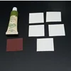 Bicycle tire puncture patch kit patches and sealant glue