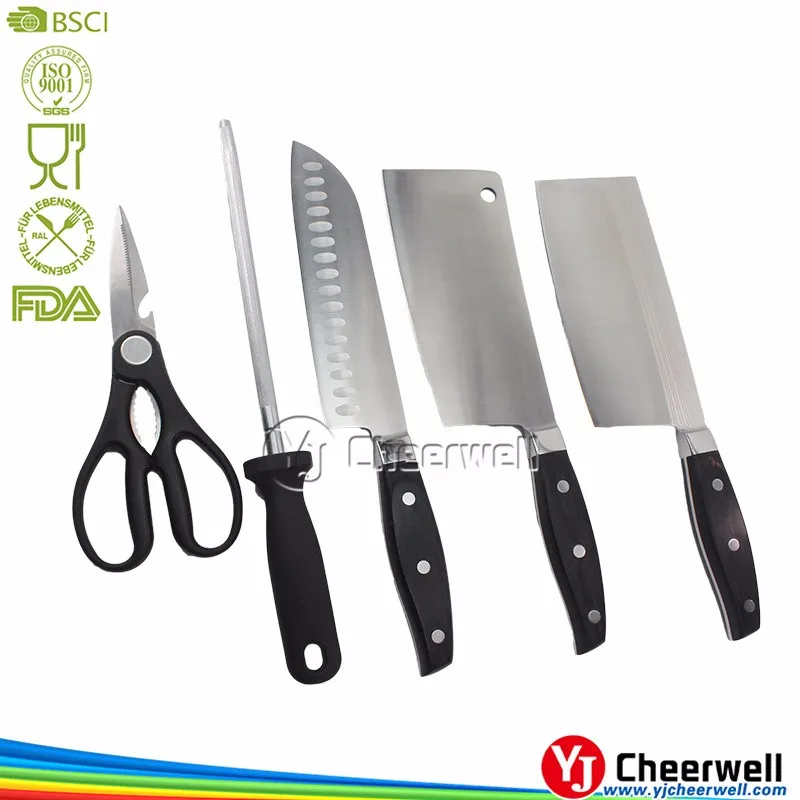 Professional Stainless Steel Meat Cutting Butcher Knife Set Buy Funny