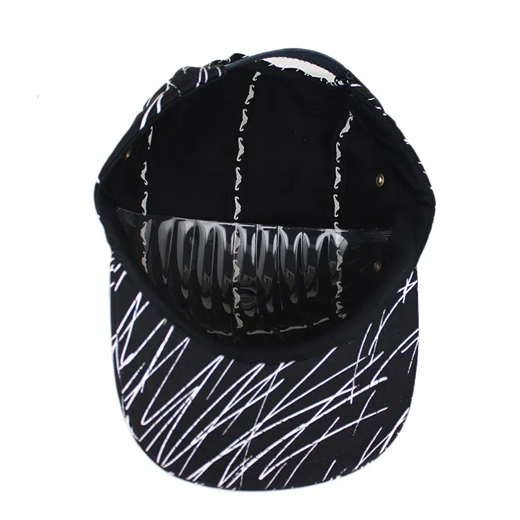 blank unstructured snapback
