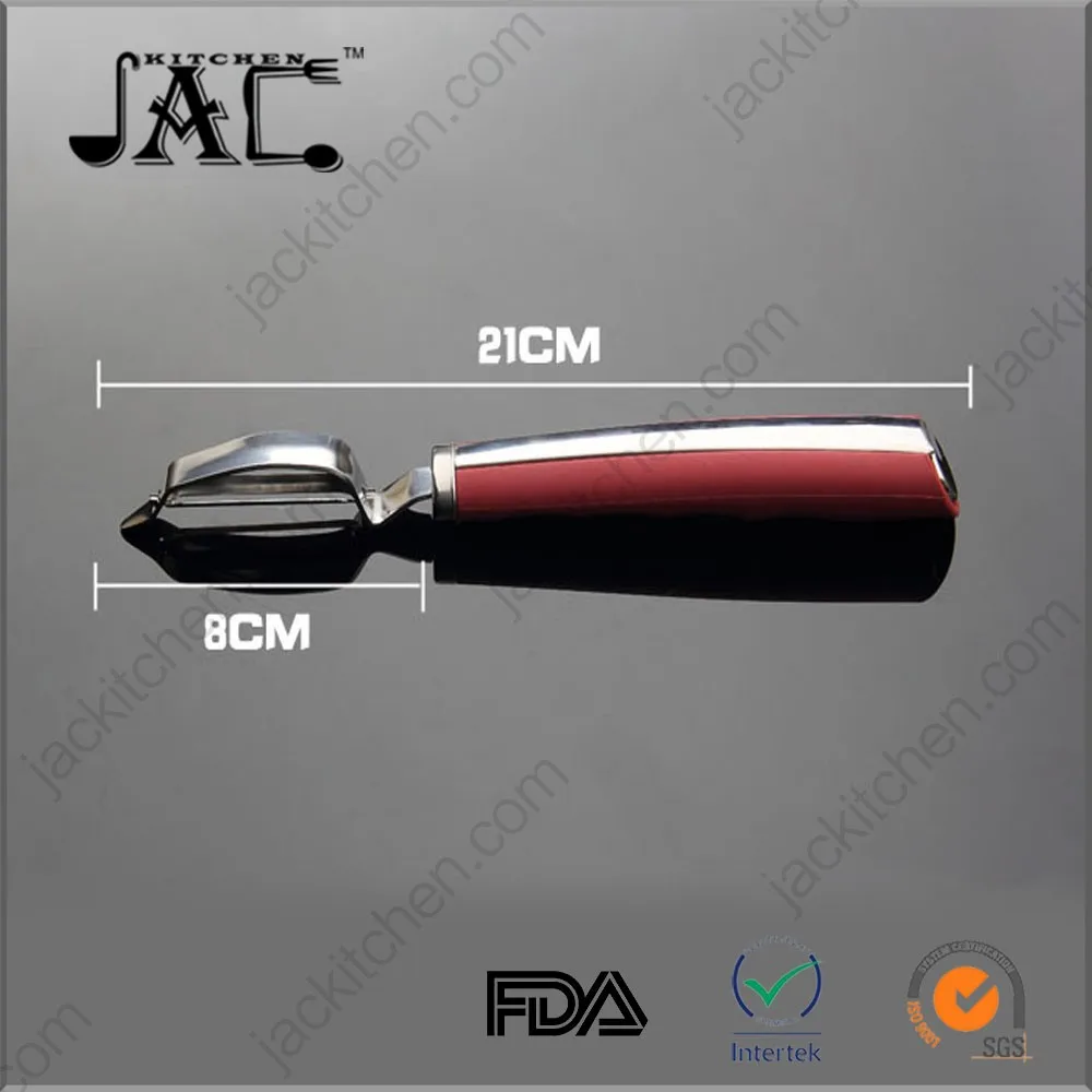 Flexible Safety Stainless Steel Swivel Garlic Peeler