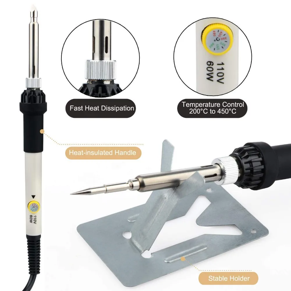 Soldering Iron Wood Burning Kit 72pcs Professional Pyrography Soldering Iron Wood Burning Kit 72pcs