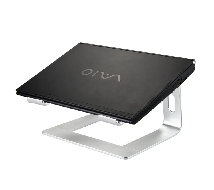 Ergonomic aluminium desk notebook holder detachable laptop stand for MacBook Stand, for  HP, for Lenovo More 10-15.6"Laptops
