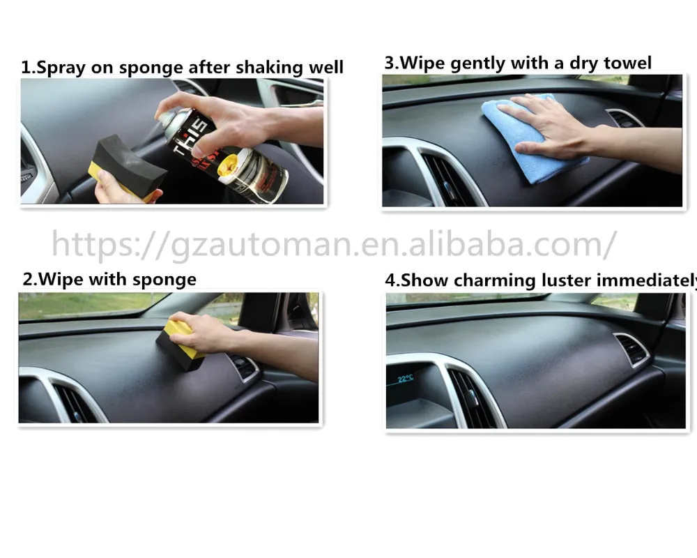 China Factory Car Dashboard Cleaner Products - Buy silicone spray, silicone  wax, dashboard spray Product on Guangzhou Lidi Automobile Supplies Co., Ltd.